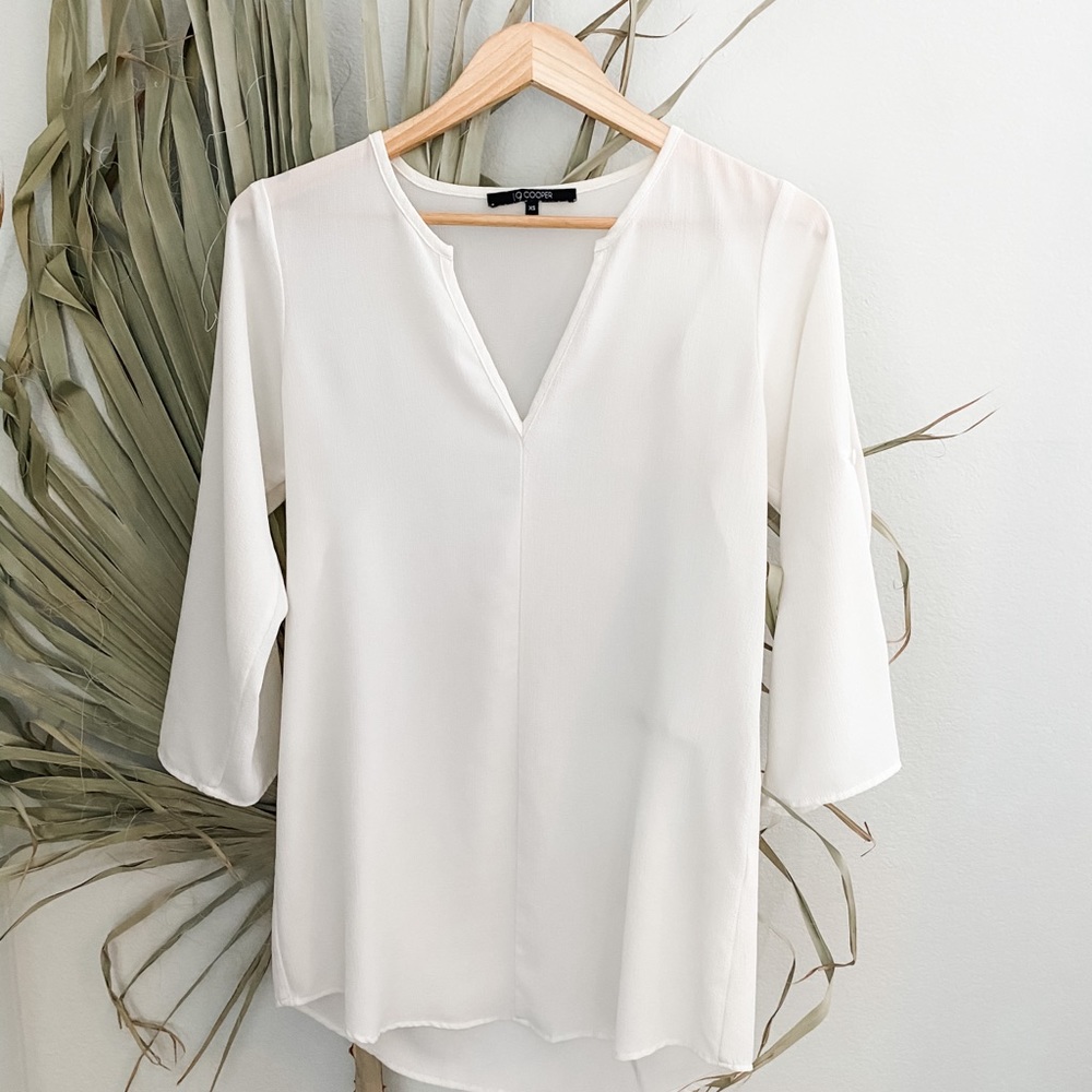 White Tunic Top
